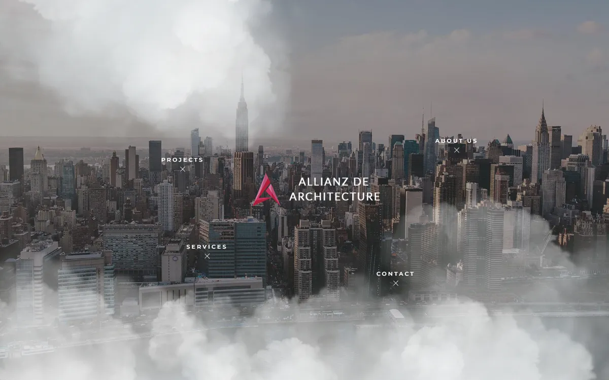 Allianz De Architecture website, designed and built by Gigmoz
